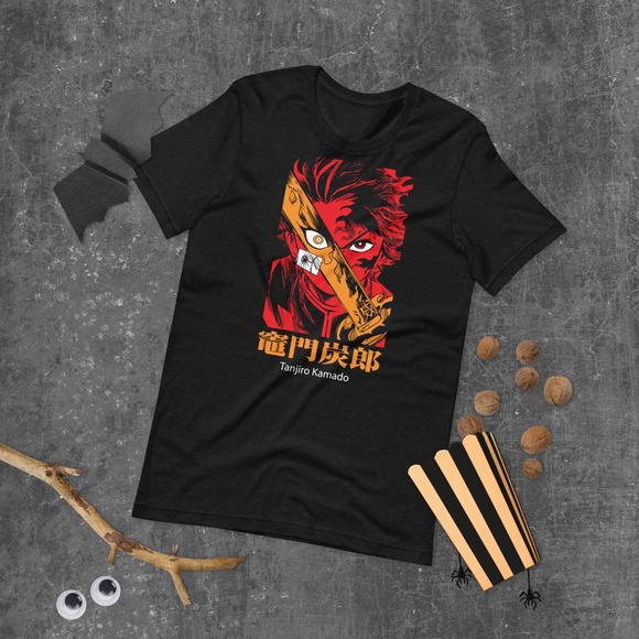 Tanjiro Kamado Unisex T-shirt, Anime Gift, Anime Lover, Anime, Gift For Her - Picture 7 of 7